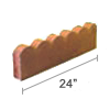 PC2524SCALLOPRED